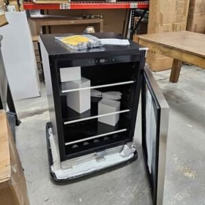 23.4 in. Single Zone 220 Plus Cans Beverage Cooler Built-in Refrigerator