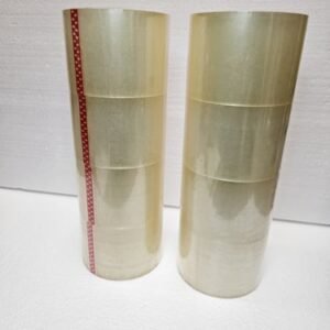 4-48 Rolls 3" x 110 Yards (330ft) Carton Sealing Clear Packing Tape Box Shipping - 2 mil