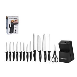 Hamilton Beach 14-Piece Cutlery Set – Complete Kitchen Knife Collection